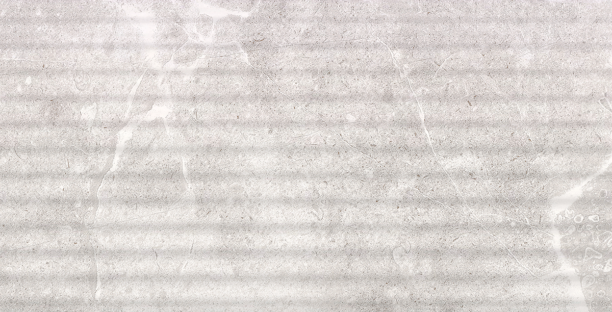 Agora Light Grey Matt Marble Effect Decor Wall Tile 600x300  - 5.56sqm - 9 -Box Qty