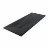 Terra - 1700x700mm Slate Effect Rectangle Shower Tray Black