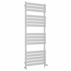 Juva 1600 x 600mm Dual Fuel Chrome Flat Panel Simple Electric Heated Towel Rail