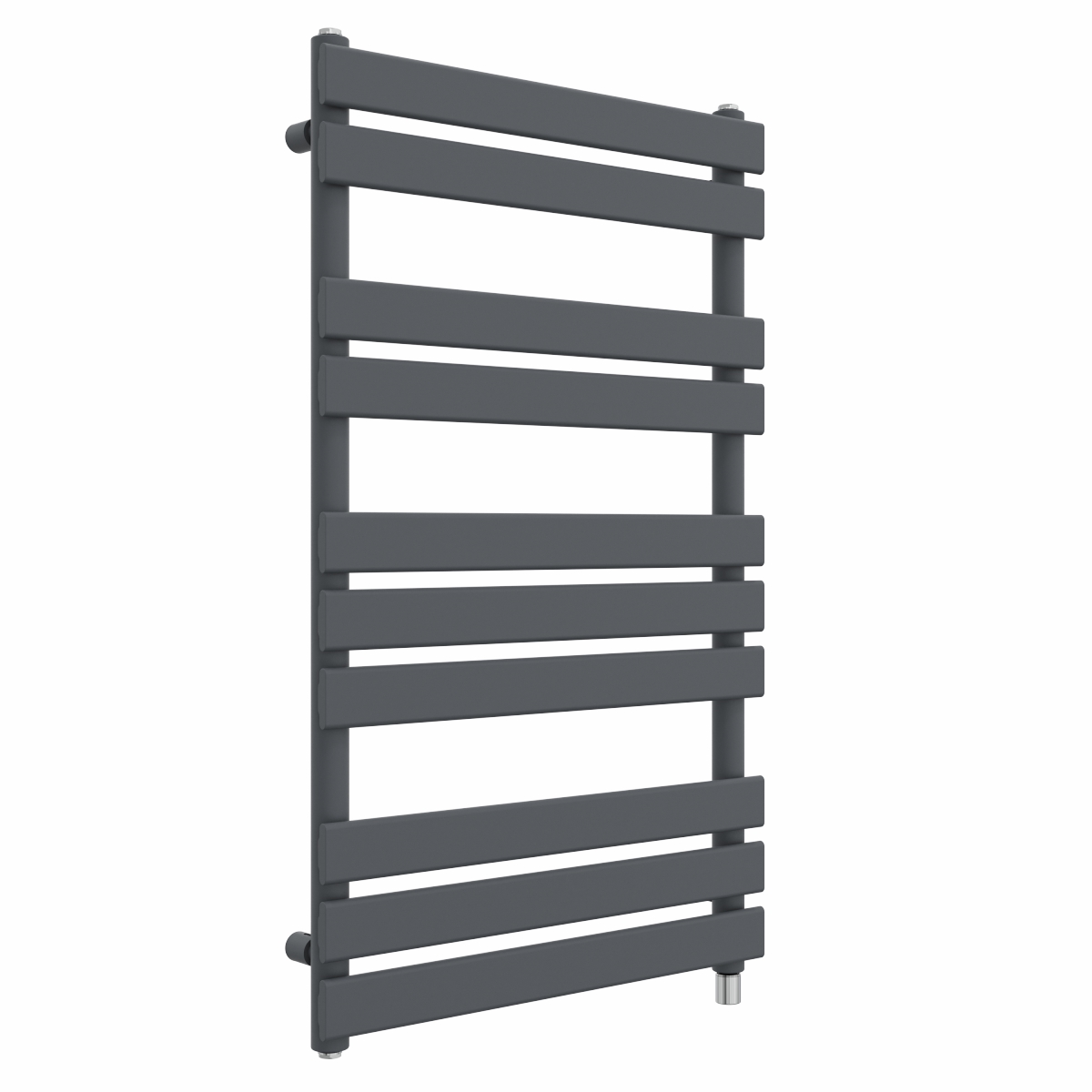 Juva 1000 x 600mm Sand Grey Flat Panel Simple Electric Heated Towel Rail