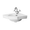 Wellington 1 Tap-Hole Corner Basin
