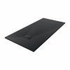 Terra - 1800x900mm Slate Effect Rectangle Shower Tray Black