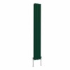 Norden 1600 x 237mm Moss Green Double Oval Column Vertical Designer Radiator