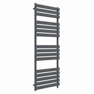 Juva 1600 x 600mm Sand Grey Flat Panel Simple Electric Heated Towel Rail