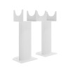 Norden Oval Column Radiator Feet - White