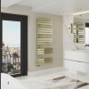 Koli 1600 x 600 Designer Towel Rail - Brushed Brass