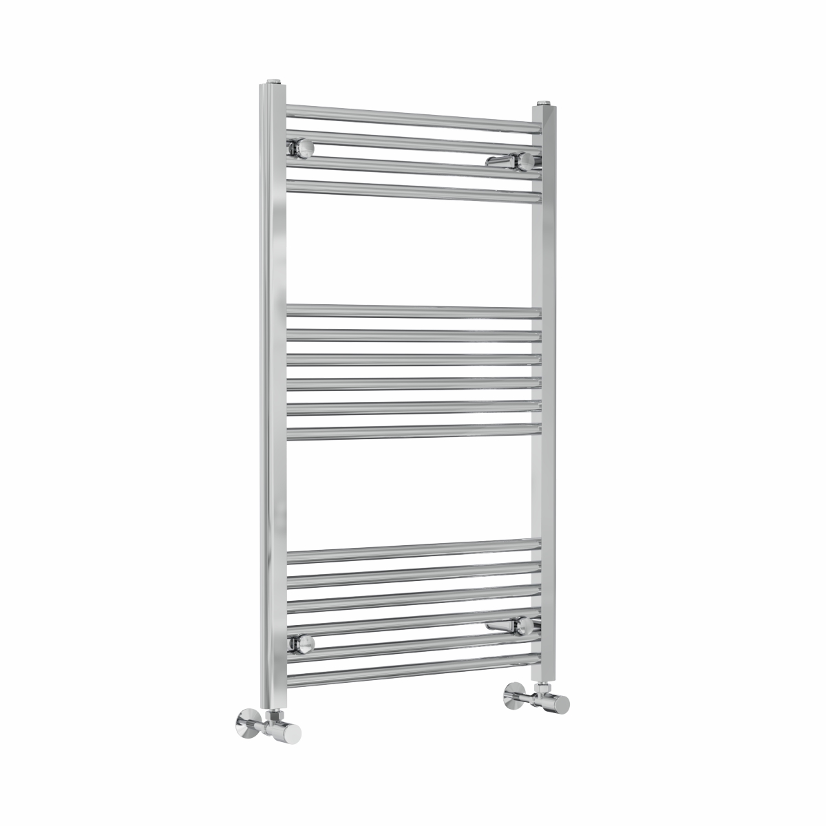 Bergen 1000 x 600mm Straight Chrome Heated Towel Rail