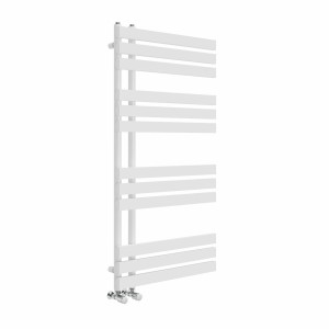 Koli 1200 x 600 Designer Towel Rail - White