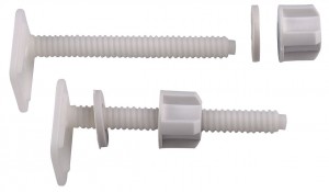 Toilet Seat Fixing Kit for Standard & Soft Close Seat