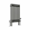 Bern 600 x 425mm Traditional Raw Metal Double Horizontal Column Radiator