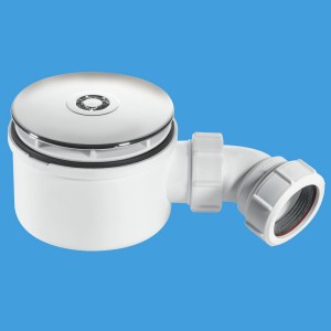 McAlpine ST90CP10-70 - Shower Trap Chrome Effect 90mm