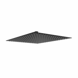 Beauly 300mm Square Shower Head Matt Black