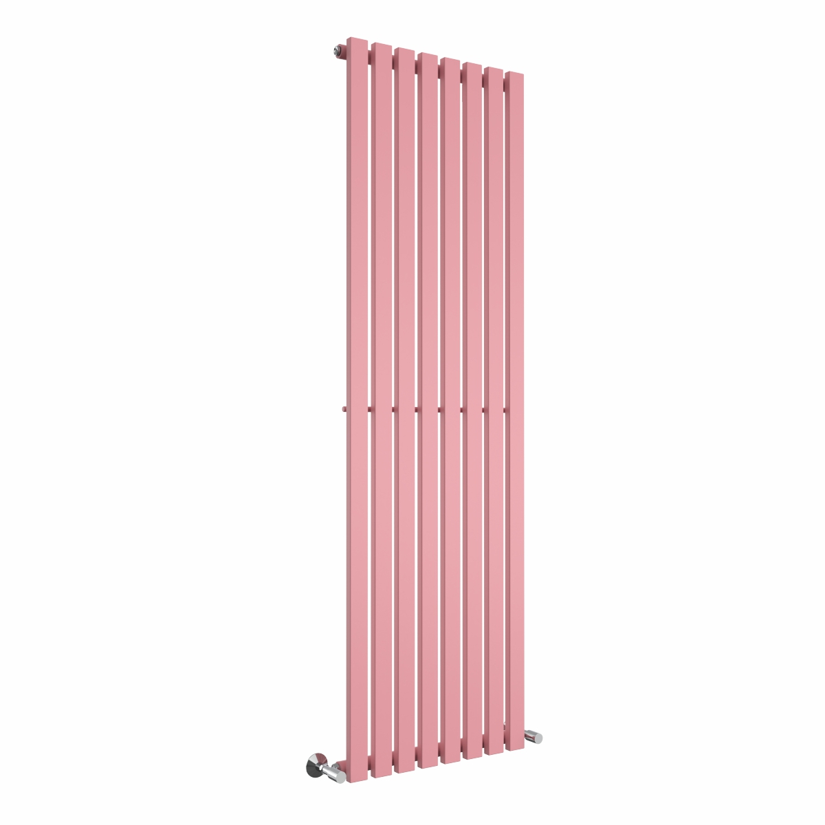 Lulea 1800 x 550mm Rose Clair Pink Single Vertical Flat Panel Designer Radiator