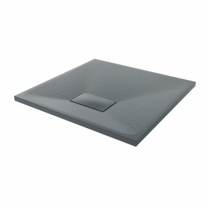 Terra - Slate Effect Square Shower Tray - Choice of Size and Colour