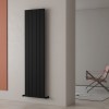 Carisa Nemo 1800 x 470mm Black Designer Aluminium Radiator