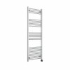 Bergen 1600 x 600mm Straight Chrome Thermostatic Touch Control Electric Heated Towel Rail