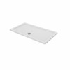 Essentials 1400 x 760mm Rectangle Stone Shower Tray White