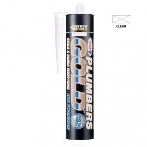 Everbuild Plumbers Gold Adhesive & Sealant 290ml Clear