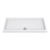 Kudos KStone - Anti-Slip 1200 x 760mm Rectangular Shower Tray - White - KS12076SR