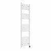 Bergen 1800 x 500mm Straight White Thermostatic Touch Control Wifi Electric Heated Towel Rail