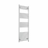 Bergen 1600 x 600mm Straight Chrome Prefilled Electric Heated Towel Rail