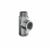 Dual Fuel T Piece - Chrome
