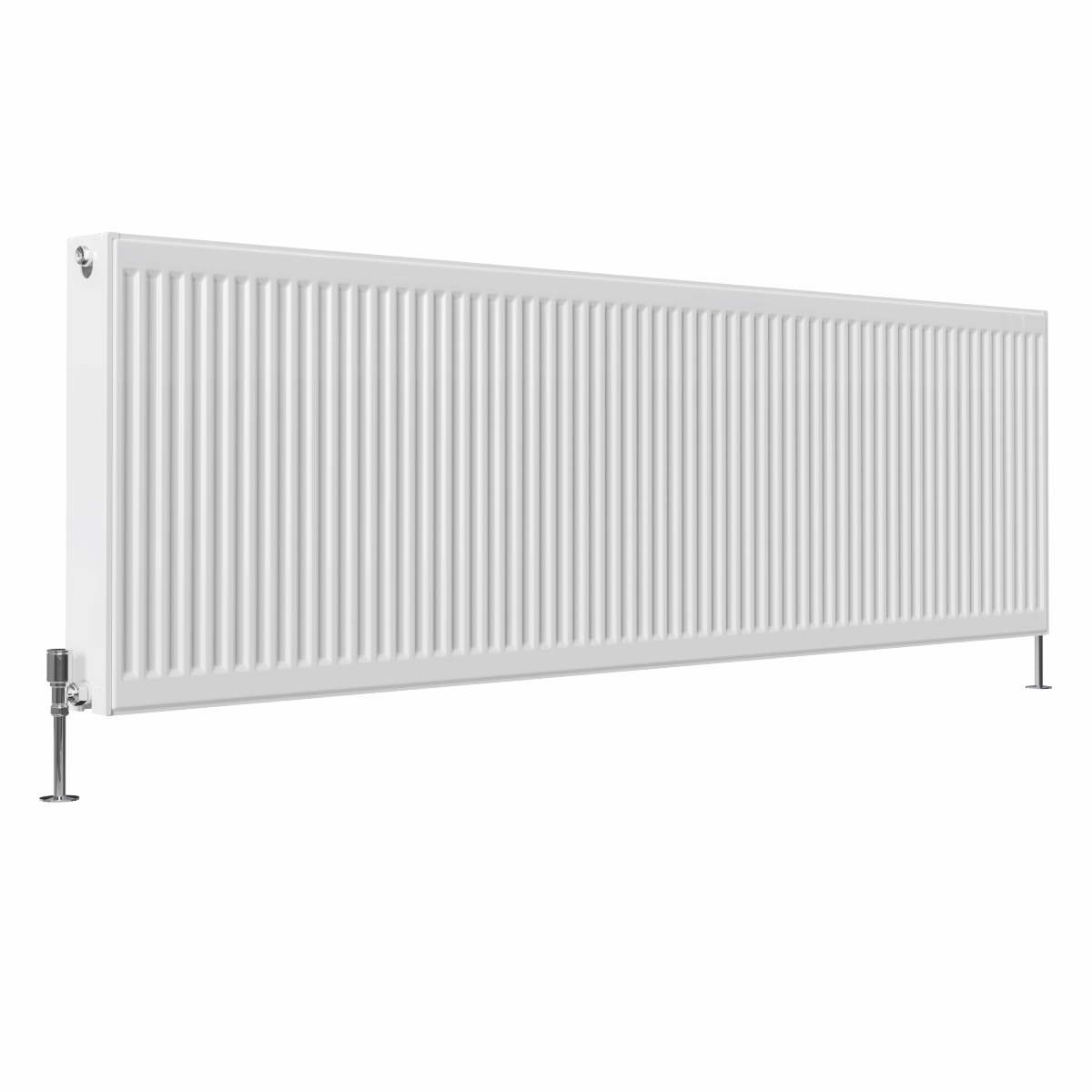 Type 22 H600 x W2000 mm Compact Double Convector Radiator - White