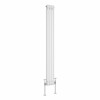 Bern - White Traditional Vertical Double Column Radiator - Choice of Size