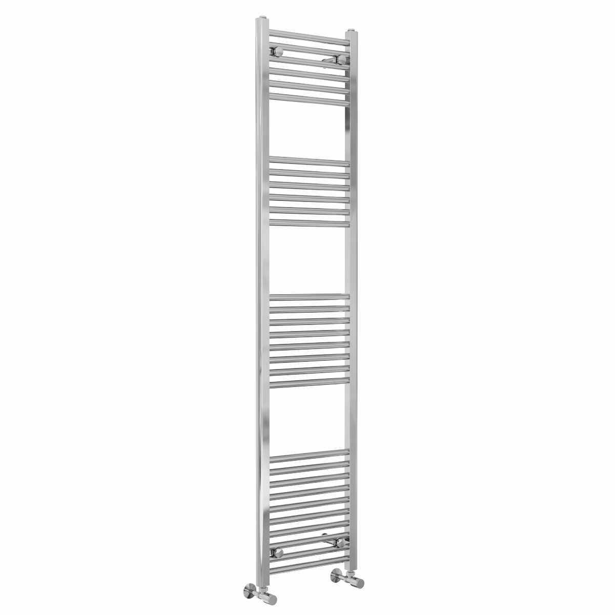 Bergen 1800 x 400mm Straight Chrome Heated Towel Rail