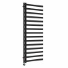 Kemi 1600 x 600mm Black Thermostatic Touch Control Wifi Electric Heated Towel Rail