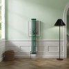 Bern 1500 x 200mm Moss Green Double Vertical Column Radiator