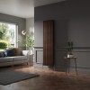 Lulea 1800 x 480mm Black Copper Double Vertical Flat Panel Designer Radiator