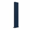 Lulea 1800 x 340mm Sapphire Blue Double Vertical Flat Panel Designer Radiator