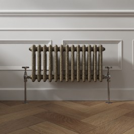 Bern Black Gold Horizontal Column Coloured Radiator - Choice of Size
