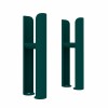 Bern Traditional Double Column Radiator Feet - Blue Green