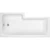 Leyland 1700 x 850mm L shape Bath Right Handed