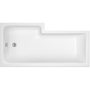 Leyland 1700 x 850mm L shape Bath Right Handed