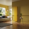 Lulea 1800 x 410mm Zinc Yellow Single Vertical Flat Panel Designer Radiator