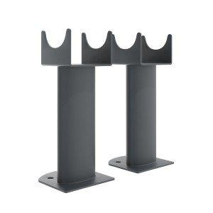 Norden Oval Column Radiator Feet - Anthracite