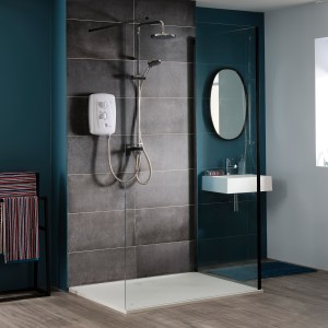 Triton T80Z Fast-Fit 9.5kW Duelec Electric Shower - White GEFFDU91