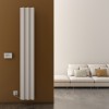 Carisa Boreas S 1800 x 276mm White Designer Aluminium Electric Radiator