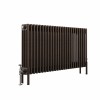 Bern 600 x 1190mm Black Copper Four Column Horizontal Traditional Radiator