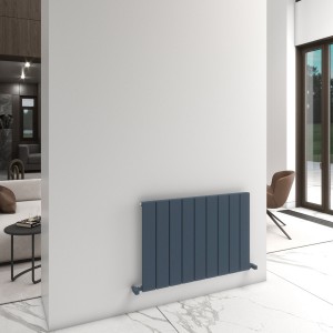 Carisa Angers 600 x 895mm Anthracite Designer Aluminium Radiator