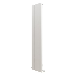 Carisa Elvino 1800 x 370mm White Designer Aluminium Radiator