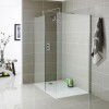 Koncept - 760mm Wet Room Screen - Chrome