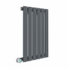 Karlstad 600 x 410mm Anthracite Horizontal Flat Panel Wifi Electric Radiator - 600W
