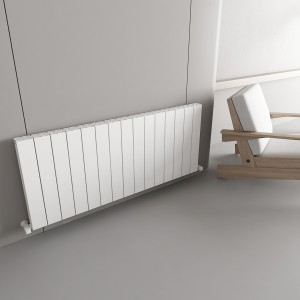 Carisa Nemo Double 600 x 1420mm White Designer Aluminium Radiator