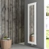 Carisa Quadro 1800 x 470mm White Designer Aluminium Radiator