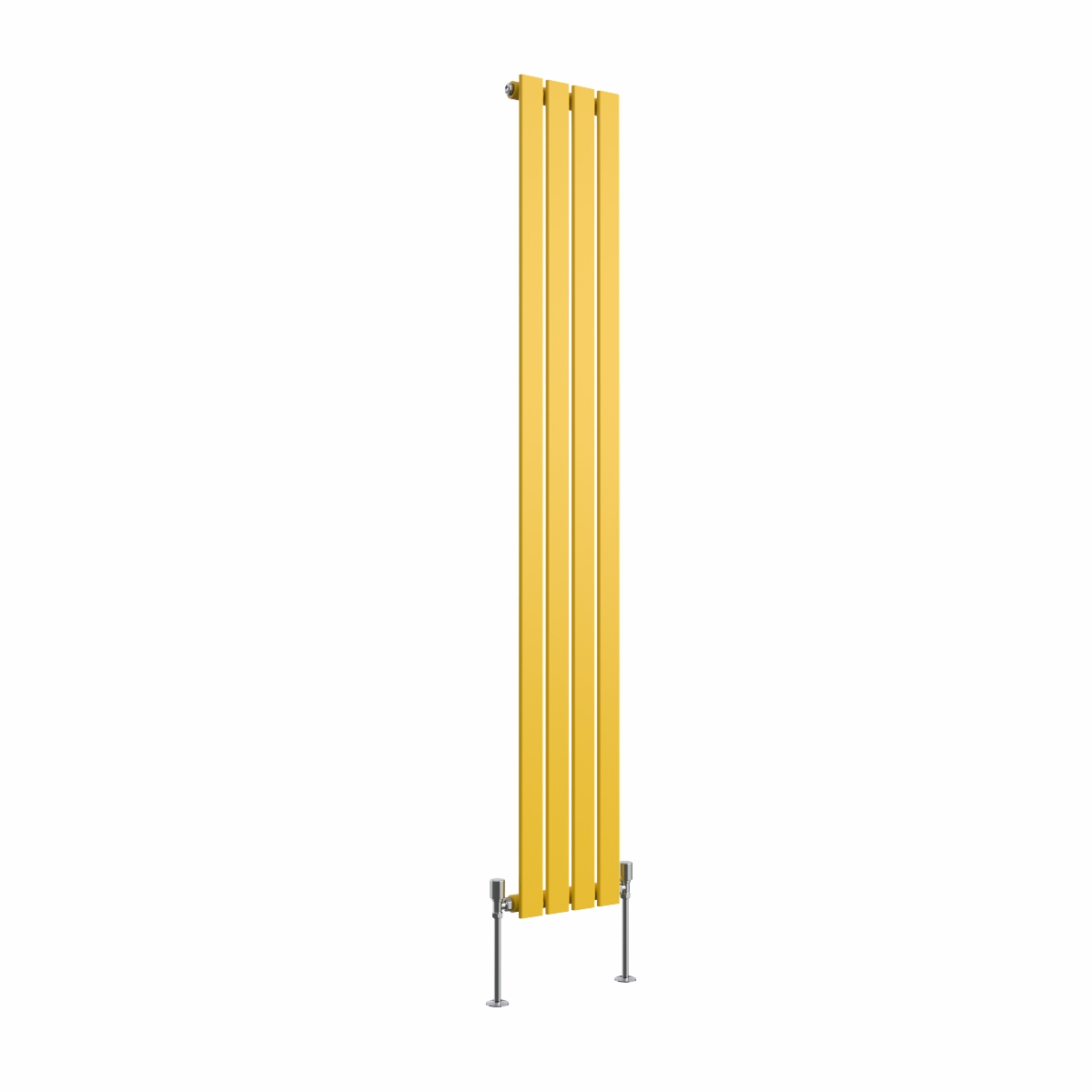 Karlstad 1800 x 274mm Zinc Yellow Single Vertical Flat Panel Designer Radiator