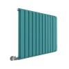 Terma Warp-Room Designer Radiator 630 x 785 - Matt Teal